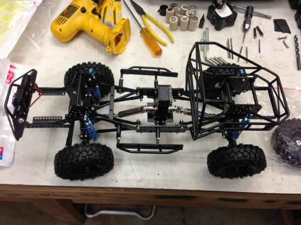 Boyer Truggy Build in progress