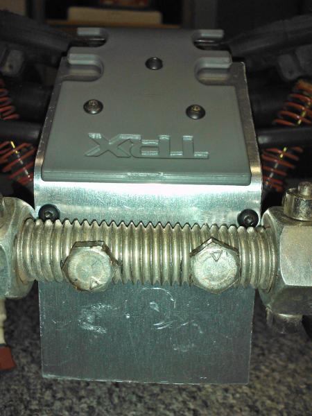 Custom heavy duty wheelie bar