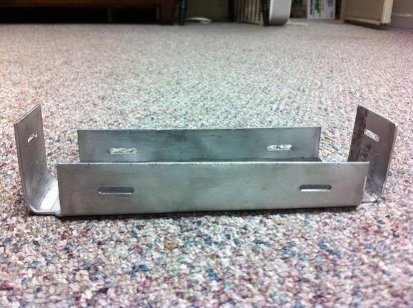 Custom aluminum battery trey