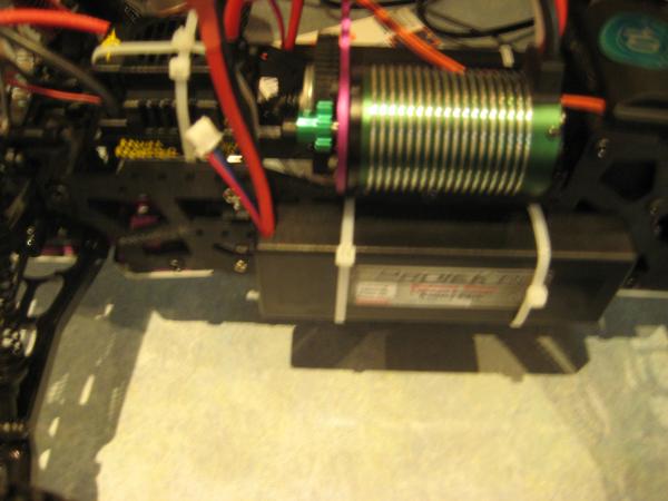 big motor needs big batteries, well two of them