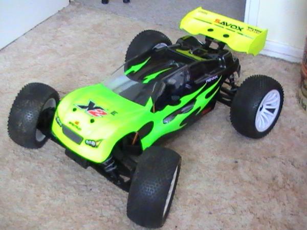 X2crt truggy
Tekin Rx8,2000kv motor
Tecno RC v3 chassis kit
hyperion 5s-6500 G3 pack
Dx3r