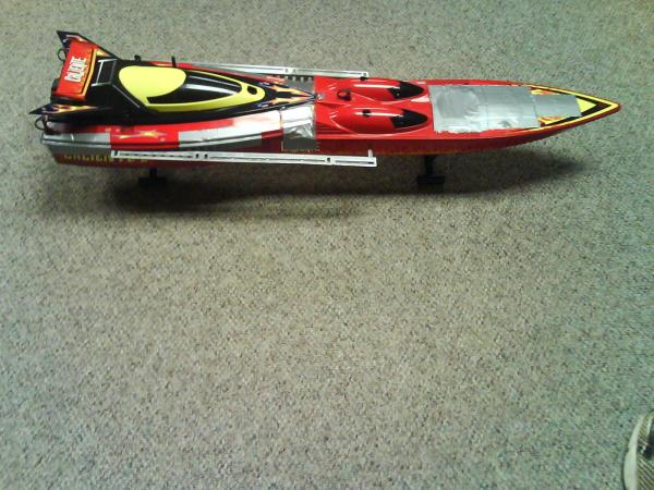 The 3rd boat's first try.